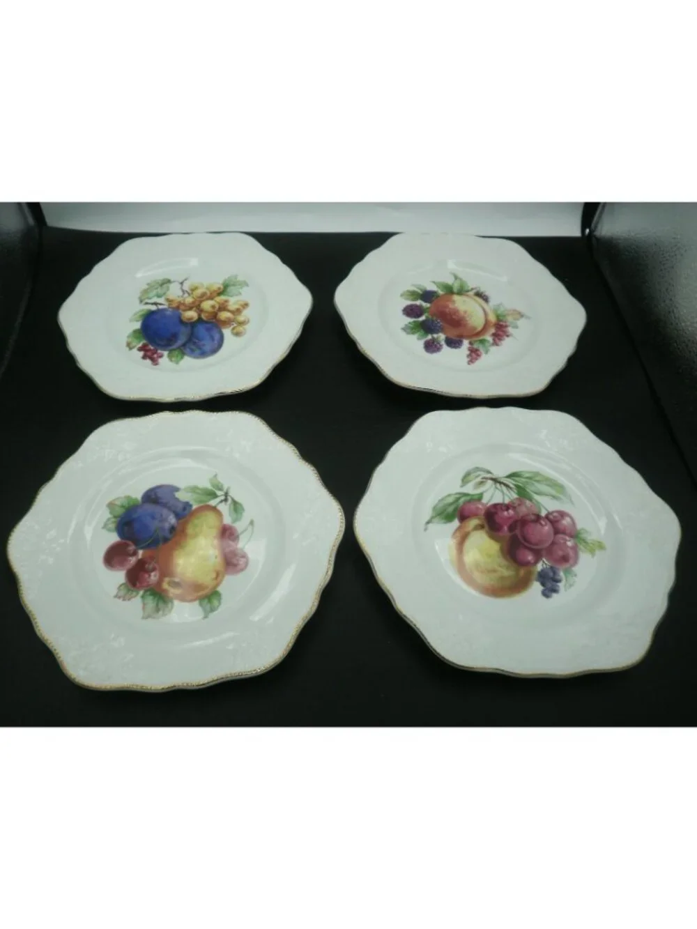 Simpson’s Pottery Ltd Marlborough Old English Ironstone 9 Inch Plates Set of 4